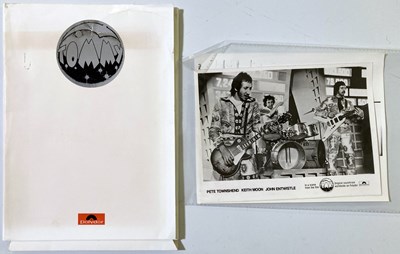 Lot 81 - PRESS KIT ARCHIVE - THE WHO - AN ORIGINAL TOMMY PRESS KIT.