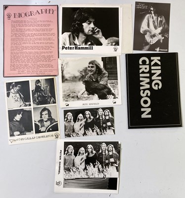 Lot 83 - PRESS KIT ARCHIVE - 1970S PROG.