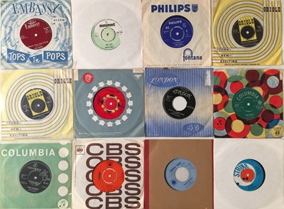 Lot 838 - 50s/ 60s - ROCK/ POP/ RNR/ BEAT 7" COLLECTION (C TO F)