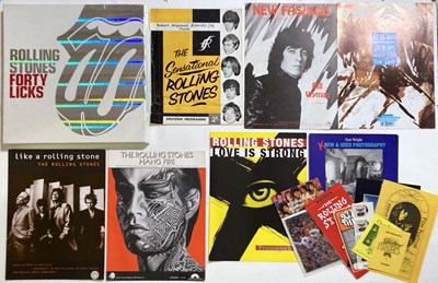 Lot 470 - ROLLING STONES MEMORABILIA INC CONCERT PROGRAMMMES.