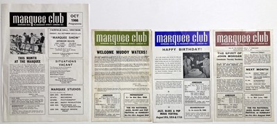 Lot 144 - MARQUEE CLUB 1960S HANDBILLS.