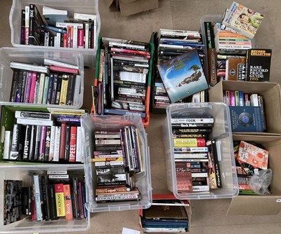 Lot 128 - ROCK/POP RELATED BOOKS.
