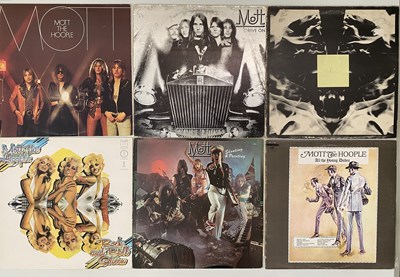 Lot 850 - MOTT THE HOOPLE/ ROXY MUSIC AND RELATED - LPs