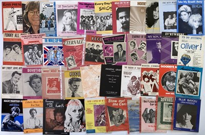 Lot 123 - ROCK/POP/CLASSICAL SHEET MUSIC.