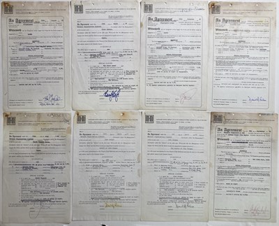 Lot 156 - MARQUEE CLUB CONTRACTS 1960S.