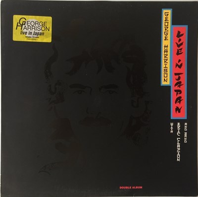 Lot 7 - GEORGE HARRISON WITH ERIC CLAPTON AND BAND - LIVE IN JAPAN LP (ORIGINAL EU PRESSING - DARK HORSE/WARNER 7599-26964-1)