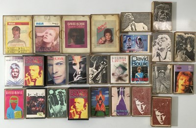 Lot 869 - DAVID BOWIE - CASSETTE & 8 TRACK TAPES