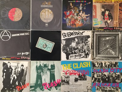 Lot 873 - CLASSIC UK 7" PUNK COLLECTION