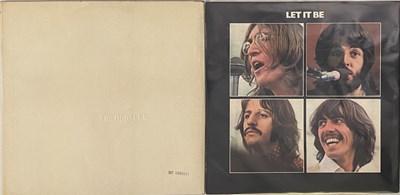 Lot 779 - THE BEATLES - WHITE ALBUM/LET IT BE - ORIGINAL UK PRESSING LPs