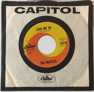 Lot 74 - THE BEATLES - LOVE ME DO 7'' (ORIGINAL CANADIAN PRESSING - CAPITOL 72076)