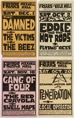 Lot 174 - THE FRIARS AYLESBURY - FLYER ARCHIVE - THE DAMNED AND MORE.
