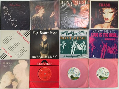 Lot 940 - BRIAN FERRY / ROXY MUSIC / SLADE - 7" COLLECTION