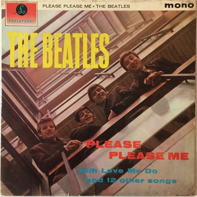 Lot 79 - THE BEATLES - PLEASE PLEASE ME LP (1ST UK MONO 'BLACK AND GOLD' - PARLOPHONE PMC 1202)