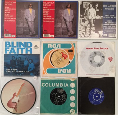 Lot 997 - ERIC CLAPTON & RELATED - 7" COLLECTION