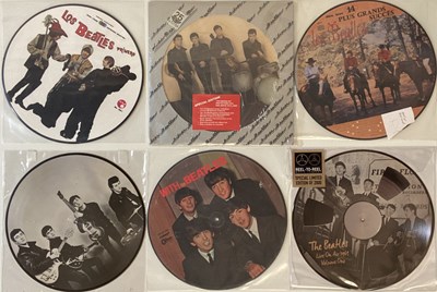 Lot 83 - THE BEATLES - PICTURE DISC LPs