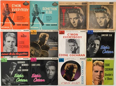 Lot 1003 - EDDIE COCHRAN - UK EP COLLECTION