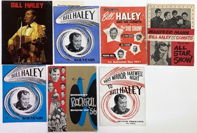 Lot 425 - BILL HALEY - PROGRAMME ARCHIVE.