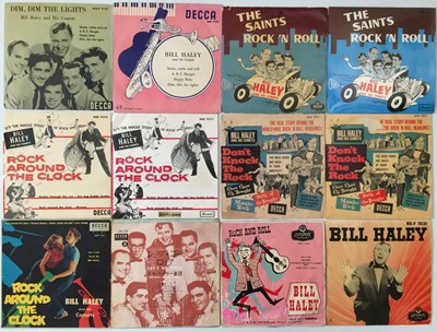 Lot 1013 - BILL HALEY - OVERSEAS EPs (DENMARK/SWEDEN/GERMANY/SOUTH AFRICA/JAPAN/US)
