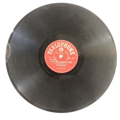 Lot 91 - THE BEATLES - I SAW HER STANDING THERE - ORIGINAL INDIAN PARLOPHONE 78RPM RELEASE (DPE 159)