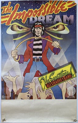 Lot 249 - ALEX HARVEY IMPOSSIBLE DREAM VERTIGO BLANK CONCERT POSTER.