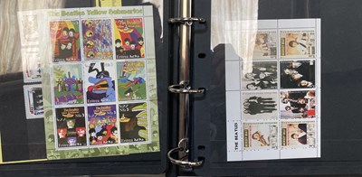 Lot 538 - THE BEATLES - STAMPS AND PHONECARDS.