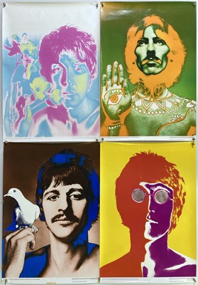 Lot 543 - THE BEATLES - A FULL SET OF DAILY EXPRESS PRINTS BY RICHARD AVEDON.