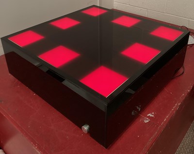 Lot 609 - HABITAT - AN LED COFFEE TABLE BY DAFT PUNK/TOM DIXON, 2004.