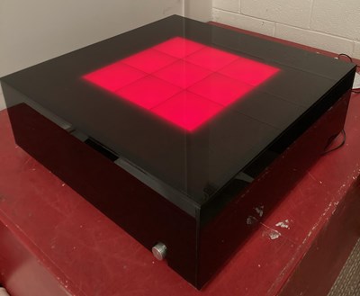 Lot 609 - HABITAT - AN LED COFFEE TABLE BY DAFT PUNK/TOM DIXON, 2004.
