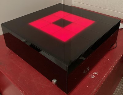 Lot 609 - HABITAT - AN LED COFFEE TABLE BY DAFT PUNK/TOM DIXON, 2004.