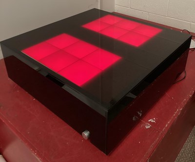 Lot 609 - HABITAT - AN LED COFFEE TABLE BY DAFT PUNK/TOM DIXON, 2004.