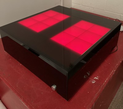 Lot 609 - HABITAT - AN LED COFFEE TABLE BY DAFT PUNK/TOM DIXON, 2004.