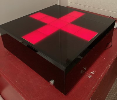 Lot 609 - HABITAT - AN LED COFFEE TABLE BY DAFT PUNK/TOM DIXON, 2004.