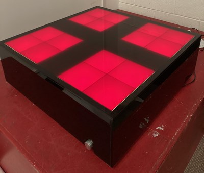 Lot 609 - HABITAT - AN LED COFFEE TABLE BY DAFT PUNK/TOM DIXON, 2004.