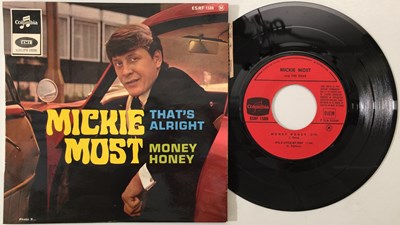Lot 884 - MICKIE MOST - THAT'S ALRIGHT/ MONEY HONEY 7" EP (FRENCH PRESS - COLUMBIA ESRF 1588)