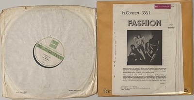 Lot 890 - FASHION/ WANG CHUNG/ THE MOTELS - BBC TRANSCRIPTION LPs