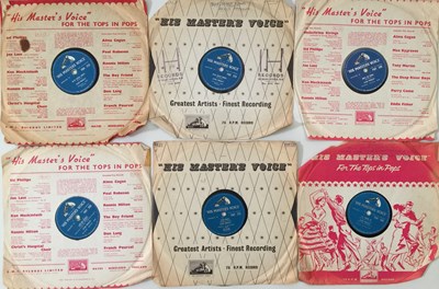 Lot 1044 - ELVIS PRESLEY - UK 10" 78RPM COLLECTION