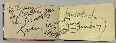 Lot 556 - THE BEATLES - SECRETARIAL AUTOGRAPH SET.