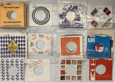 Lot 906 - 7" COMPANY RECORD SLEEVES (PLUS 7" COLLECTION)