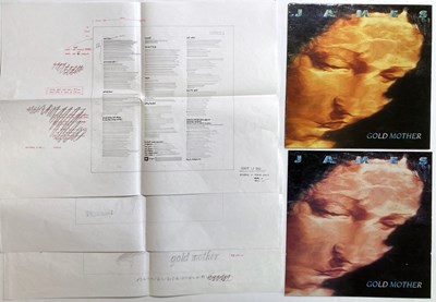 Lot 112 - JAMES - ORIGINAL ARTWORK DESIGNS FOR GOLD MOTHER.