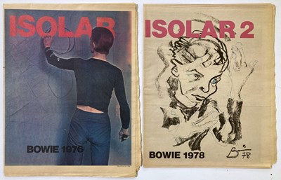 Lot 367 - DAVID BOWIE - ISOLAR PROGRAMMES.