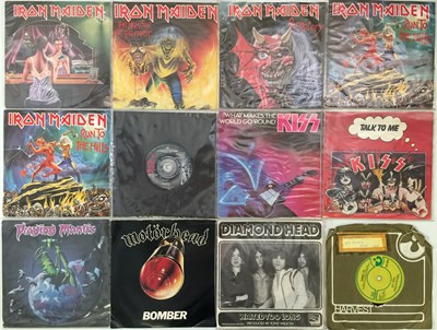 Lot 1065 - METAL / HEAVY ROCK - 7" COLLECTION