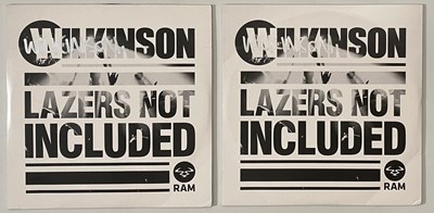 Lot 913 - WILKINSON - LAZERS NOT INCLUDED 2x 12" (DRUM & BASS - SIGNED - RAMMLP18)