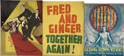 Lot 115 - FRED ASTAIRE - ORIGINAL BROCHURES