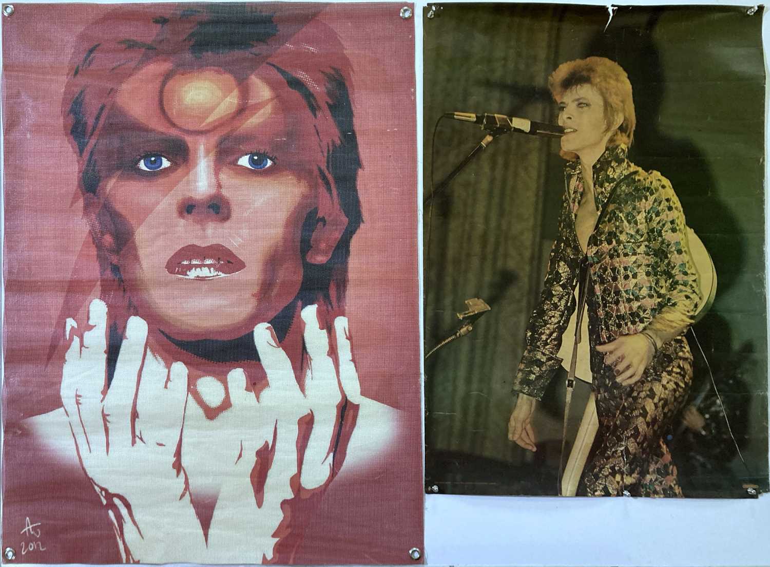 Lot 371 - DAVID BOWIE - POSTERS INC 1970S EXAMPLES.