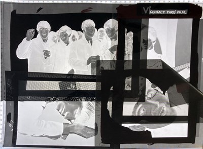 Lot 562 - THE BEATLES - ORIGINAL 1960S NEGATIVES USED FOR MAGAZINES / PUBLICATIONS.