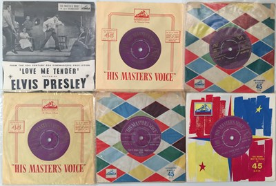 Lot 1135 - ELVIS PRESLEY - HMV 7" RARITIES