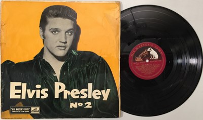 Lot 1137 - ELVIS PRESLEY - No 2 LP (UK RED/ GOLD - HMV - CLP 1105)