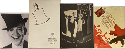 Lot 117 - FRED ASTAIRE ORIGINAL 'TOP HAT' PROMOTIONAL MATERIALS