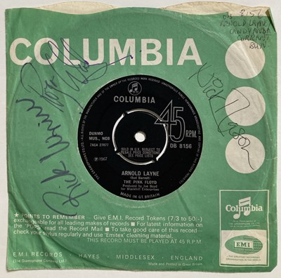 Lot 436 - PINK FLOYD - SIGNED COPY OF ARNOLD LANE 7".