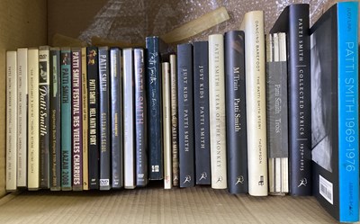 Lot 117 - PATTI SMITH - BOOKS / MEMORABILIA.